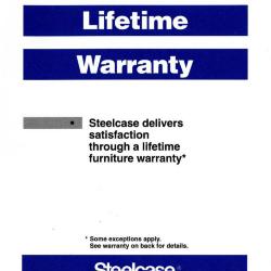 Lifetime Warranty Introduced